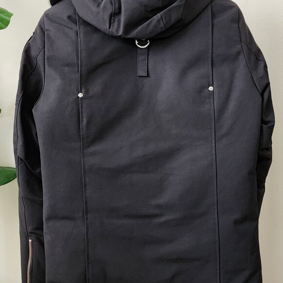 NWT Moose Knuckles Men’s Stirling Parka Black w/ Black Fur❄️ (#142) - Picture 14 of 15